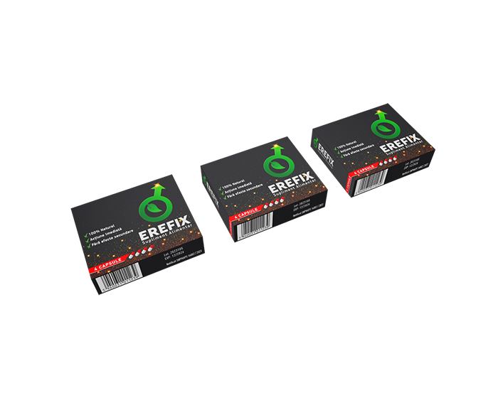 Pastile pentru potenta EREFIX 5 Cutii (20 CAPSULE)